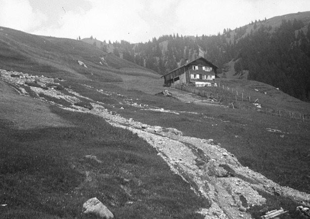 01.08.07 Erdschlipfe in Spirigen x Bürglen Hochwasser Okt 1933